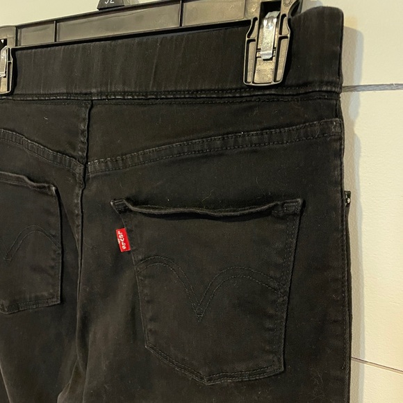 Levi’s - Women’s Pull On Skinny Jeans - Size 10 - Black - Picture 4 of 5